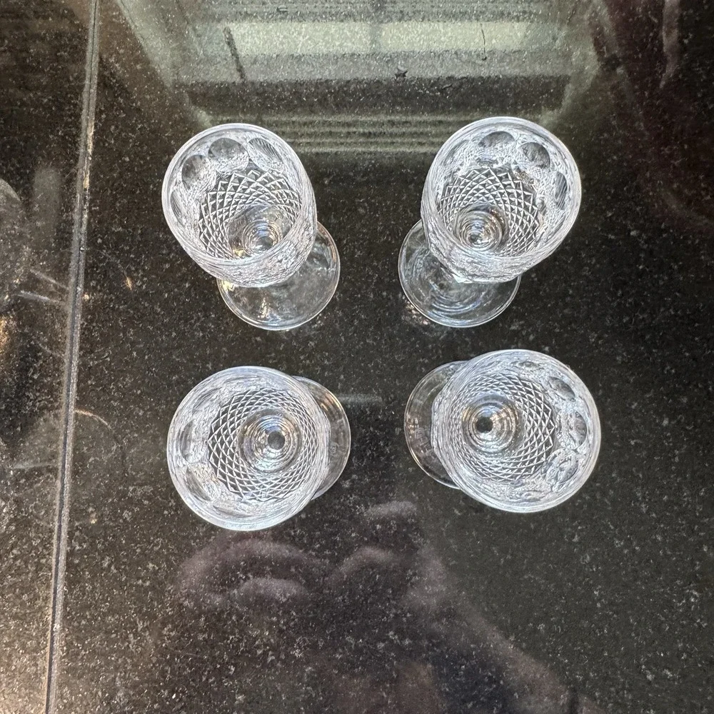 WATERFORD CRYSTAL COLLEEN SHORT‎ SHERRY GLASSES 2oz 4-1/4